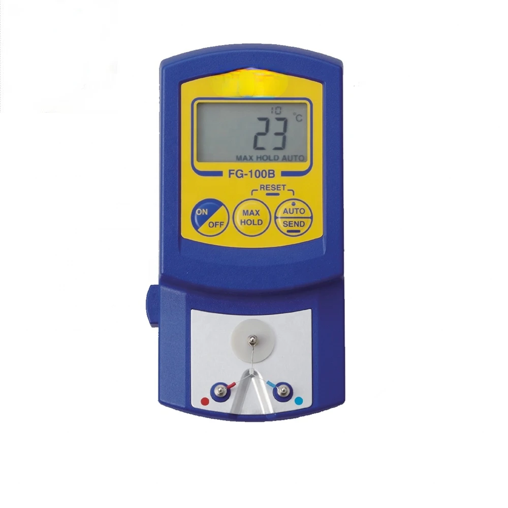 Thermometer W Auto-Measurement Function FG100B Measure Soldering Iron Temperature Calibrate Soldering Station FG-100B