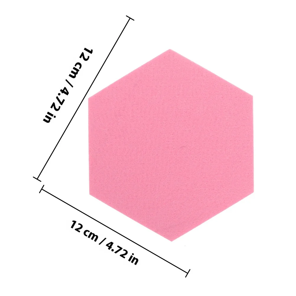10 قطعة ورأى عازلة للصوت جدار ديكور 30X40 سنتيمتر لمكتب المنزل المدرسة مفتاح حامل قناع المنظم لوحة الإعلانات عرض إشعار الرسائل #5