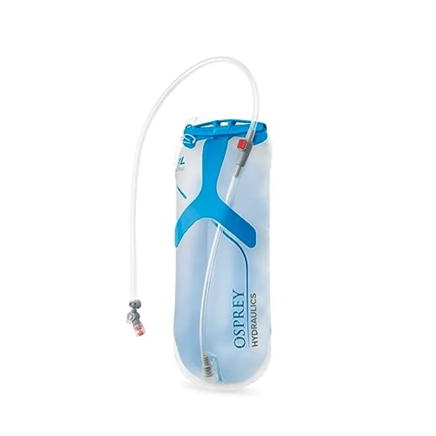 

Hydraulics Backpack Water Reservoir with Bite Valve - BPA-Free Leakproof Hydration Bladder with QuickConnect and Slide-Seal - C