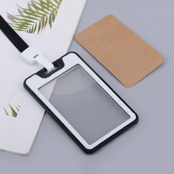 オフィスカードホルダー,IDカードホルダー,吊り下げ保護ケース,写真カードホルダー,事務用品