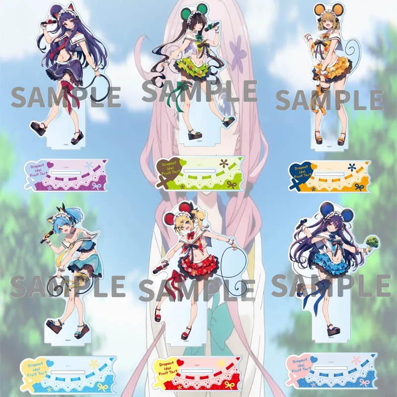 Dropout Idol Fruit Tart 15CM Classic Anime Scene Acrylic Stand Figure Tabletop Display Ornament Collection Merchandise Keychain