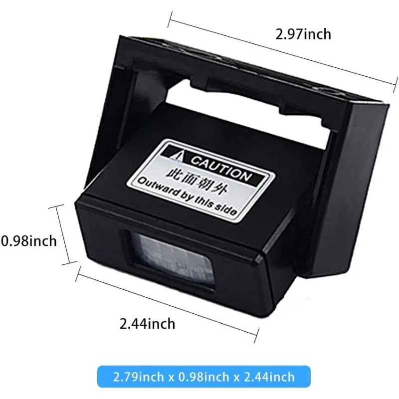 Olideauto Touchless Sensor Open Automatischer Schwingtüröffner mit 2 passiven Infrarot-/Körper-/Bewegungssensoren