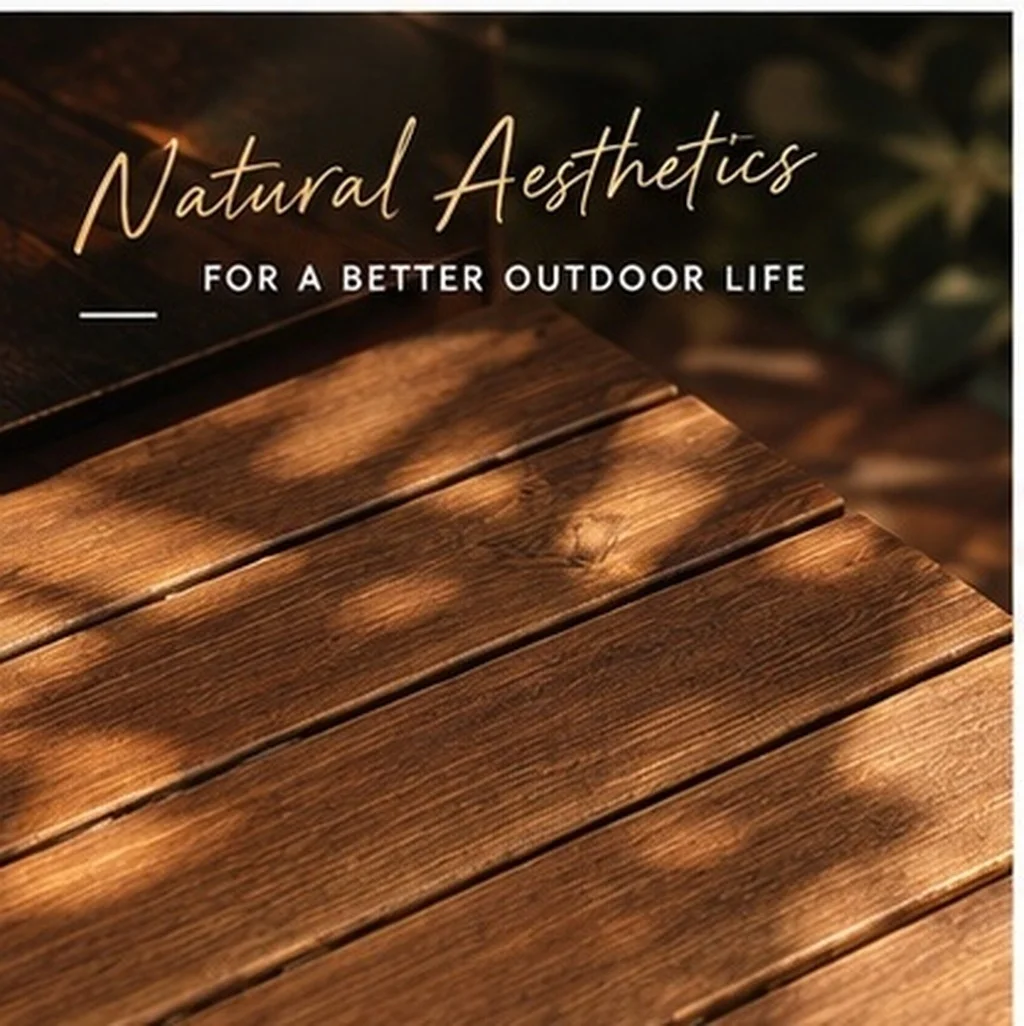 Carbonized Wood Interlocking Patio Flooring Outdoor Deck Tiles Balcony Garden Porch Floor Covering Smooth Non Slip Surface