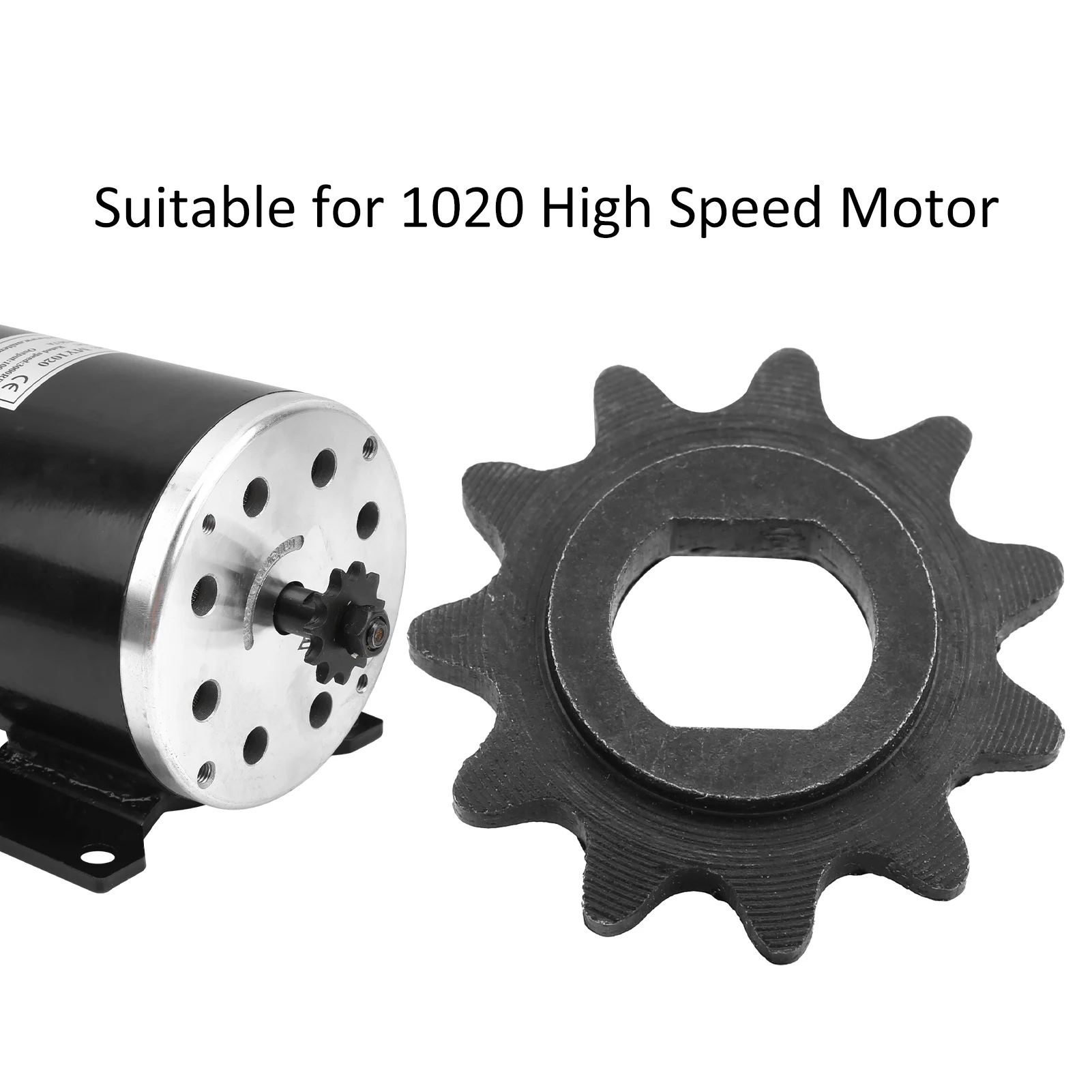 High Speed Motor Chain Sprocket, Acessório para motor de alta velocidade 1020, 11 dentes, 25H Hole