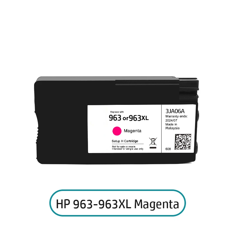 Per HP 963 963XL 963 XL cartuccia di inchiostro HP OfficeJet Pro 9010 9012 9015 9016 9018 9019 9020 9025 9026 stampante 963 inchiostro