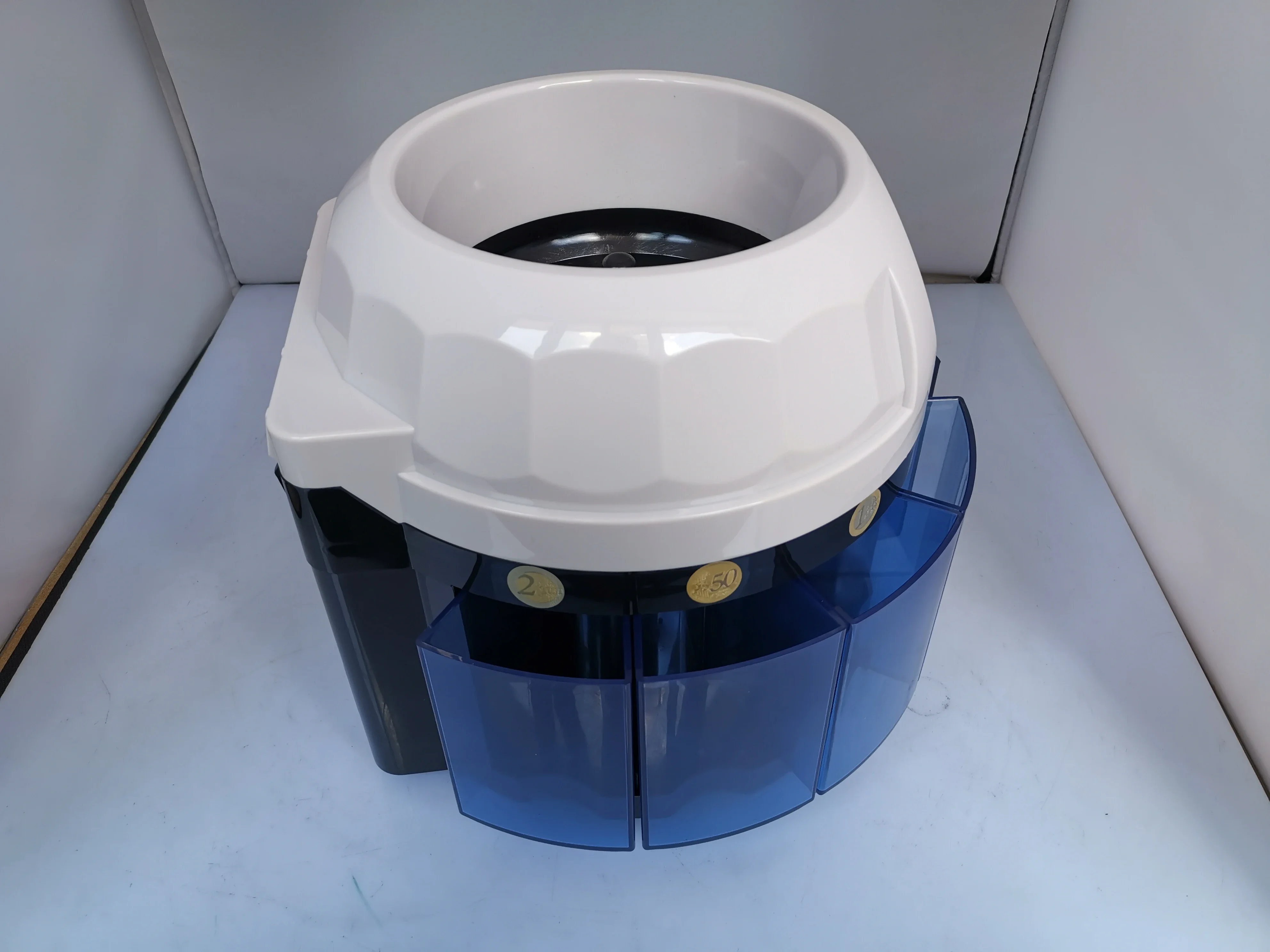 Elektronische muntsorteerder SE-980 hoge snelheid munttelmachine voor de meeste landen