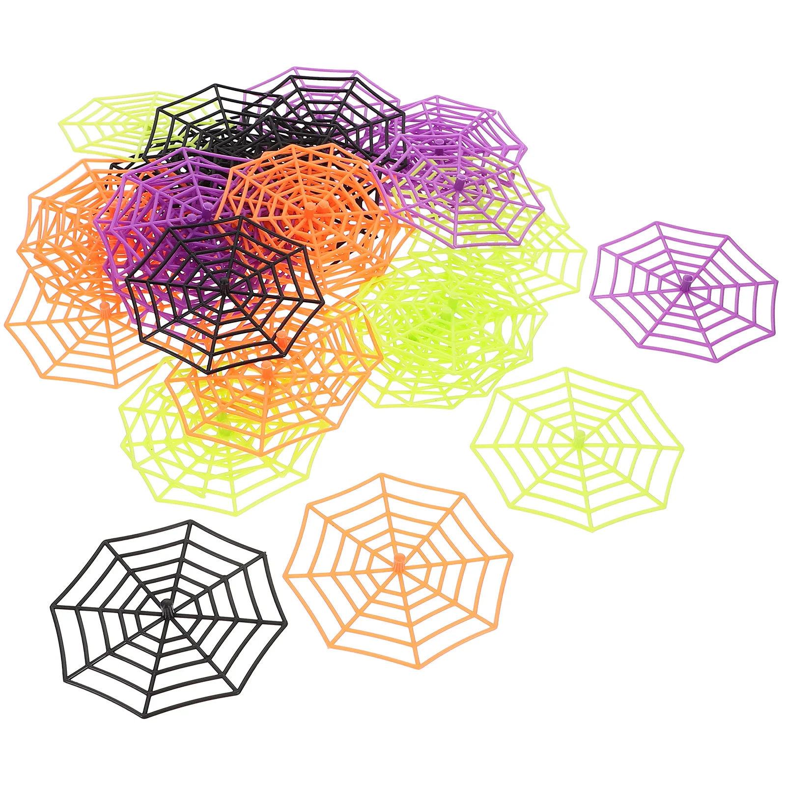 

40 Pcs Halloween Hanging Decor Cute Home Decoration Decorations Party Cobweb Indoor Cobwebs