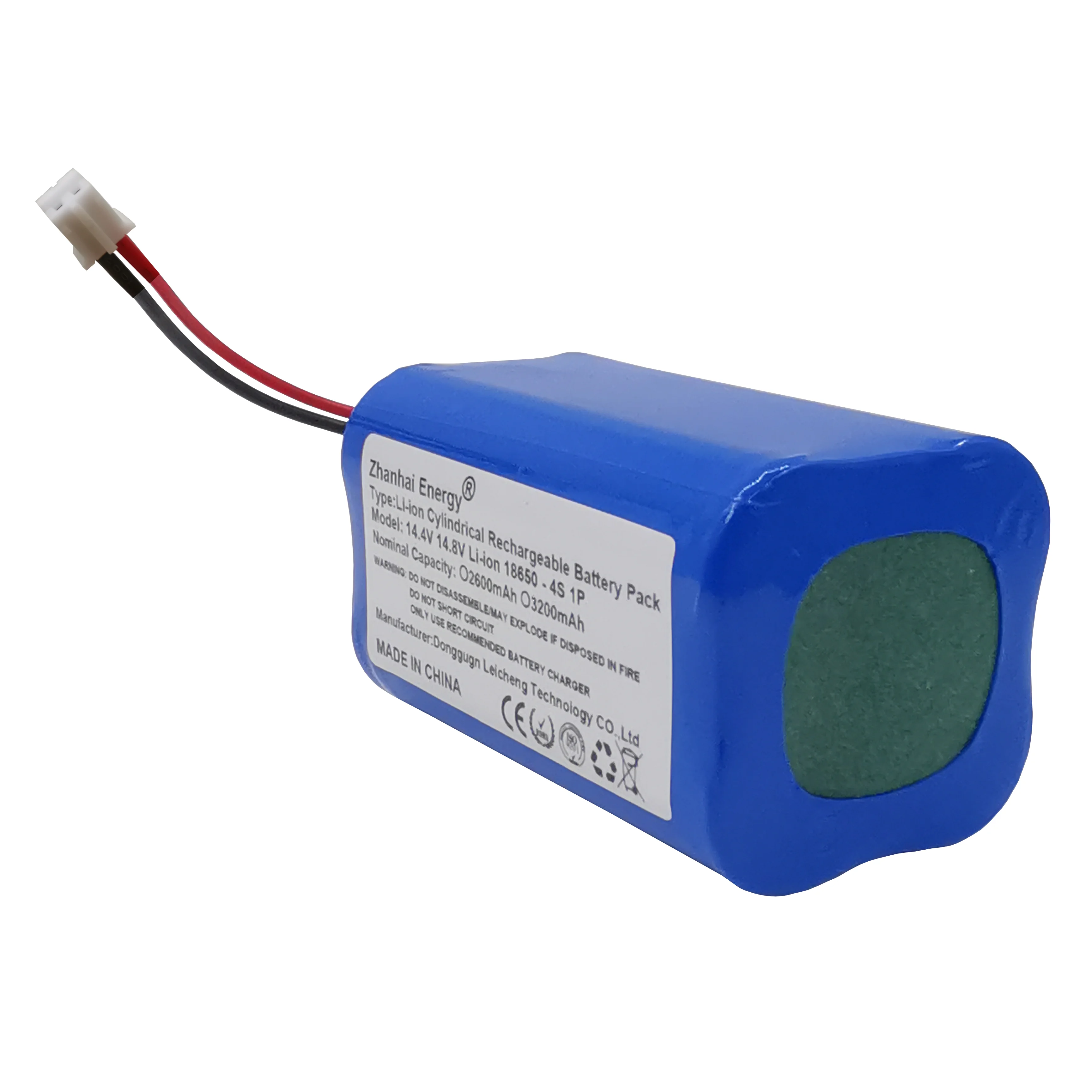 14.4V 14.8V 2600mAh 3200mAh Li-ion Rechargeable Battery Pack For Sweeping Robot Klinsmann KRV205/206/207/208/209 Backup Battery