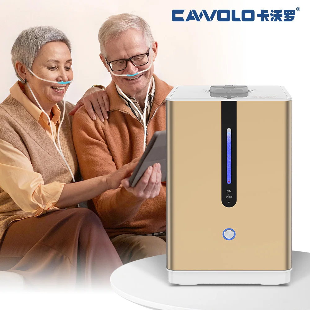 2024 Dropshipping Hydrogen Generator Cawolo SPE PEM Tech Hydrogen Gas Inhaler Portable 150ml Hydrogen Making Machine