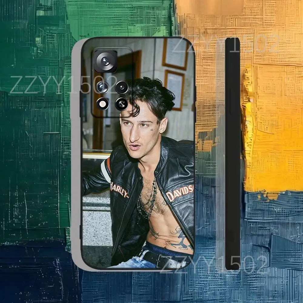 Custodia per telefono Rapper Y-Yung BeefS per Samsung S25,S24,Ultra,S20,S30,Plus,S22,S23,Ultra,Plus,5G Morbido silicone nero