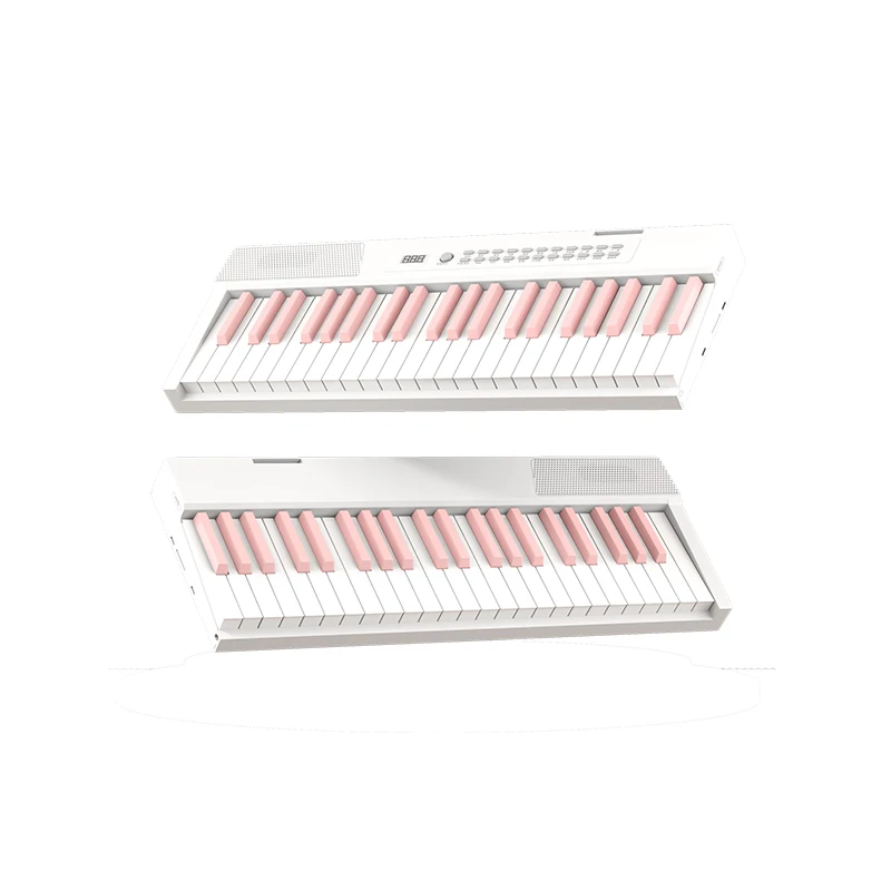 

YIMO Magnetic Type Folding Plastic Keyboard Folding Digital Piano 88-key Standard Keyboard Portable with Lithium Battery