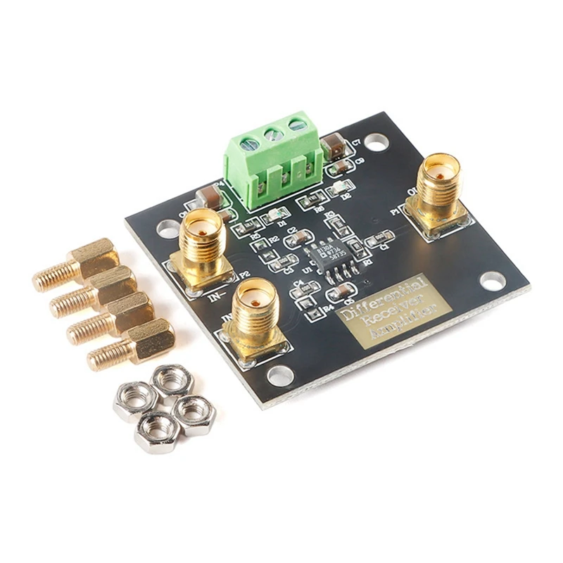 

AD8130 Differential Receiver Amplifier Board Module Single-Ended Common Mode Rejection Ratio Low Noise Distortion Board