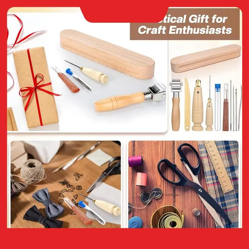 Clappersewing Tool Set Tailor Clapperseam Roller Stilettoseam Rippers For Flattening Fabrics And Point Pressing