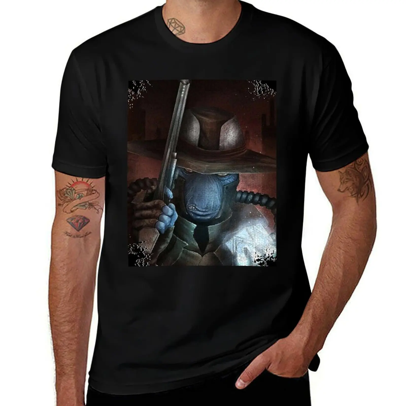 

cad bane T-Shirt Minimalist Casual Short Sleeve Top