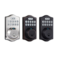 Fingerprint Door Locks Keyless Entry Door Locks Electronic Keypad Door Locks Biometric Smart Locks Anti-Peeping Passwords Locks