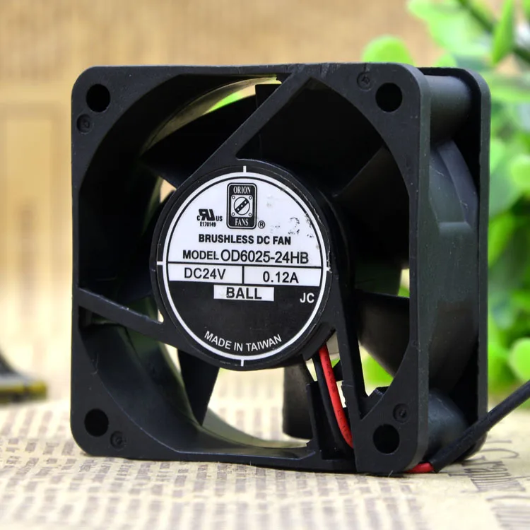 

ORION FANS OD6025-24HB 6025 6CM 24V 0.12A BALL COOLING FAN