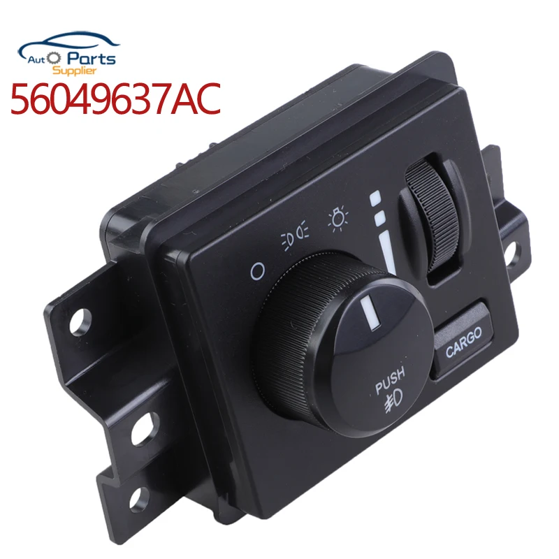 

New 56049637AC 56049636AC Car Headlight Switch Control Switch Head Light for Dodge Ram 1500 2500 4500 5500 Dakota