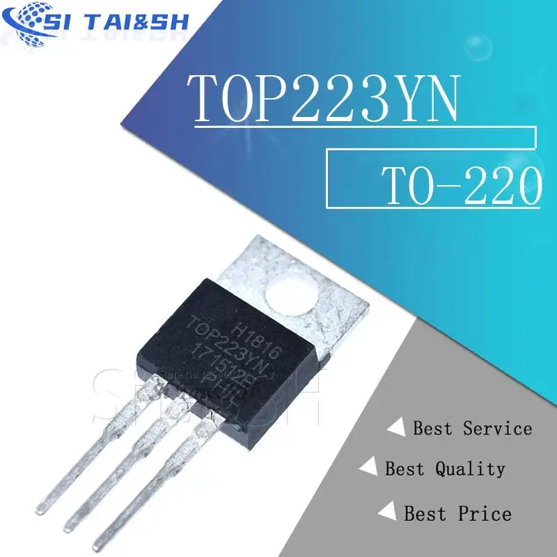 10pcs TOP223YN TO220 TOP223 TO-220 223YN TOP223Y Three-terminal Off-line PWM Switch