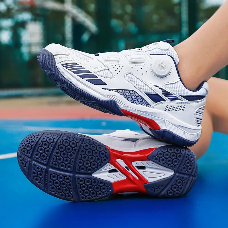 

2024 Badminton Shoes for Men Women Sports Professional Volleyball Sneakers Men Breathable Lightweight Table Tennis Shoes