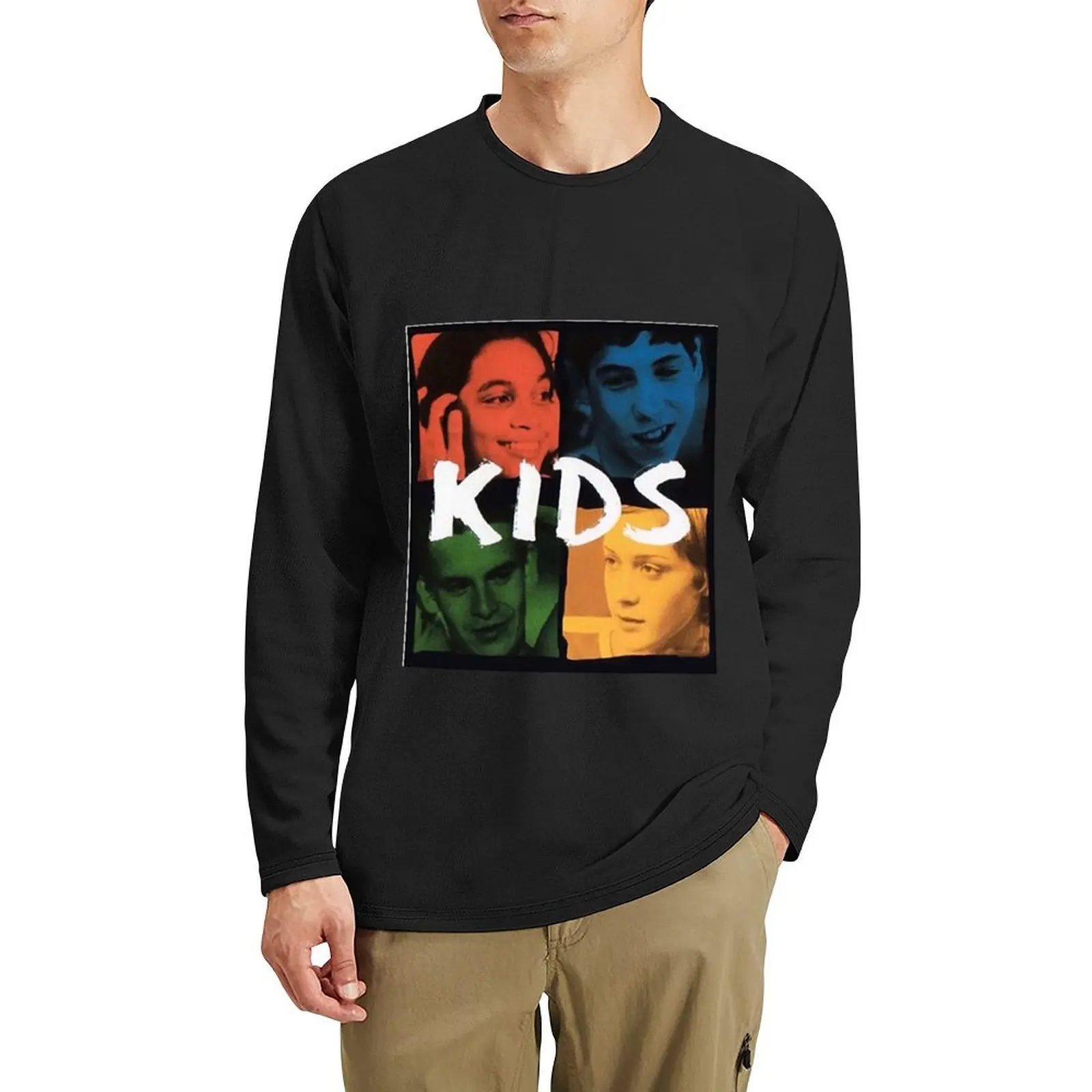1995 film Kids Long T-Shirt animal print shirt for boys quick drying shirt graphic t shirts sweat shirt mens workout shirts