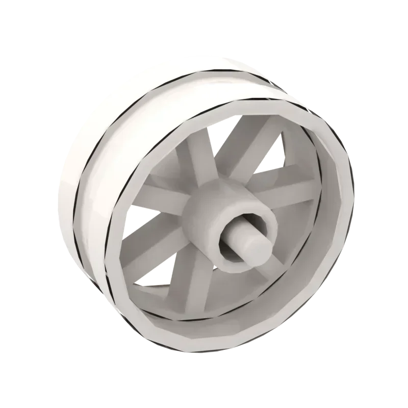 100PCS High-Tech Assemble Particle 50862 14.58 X 8 Wheels Brick Building Blocks Kit Replaceable Part Toy For Children Gifts