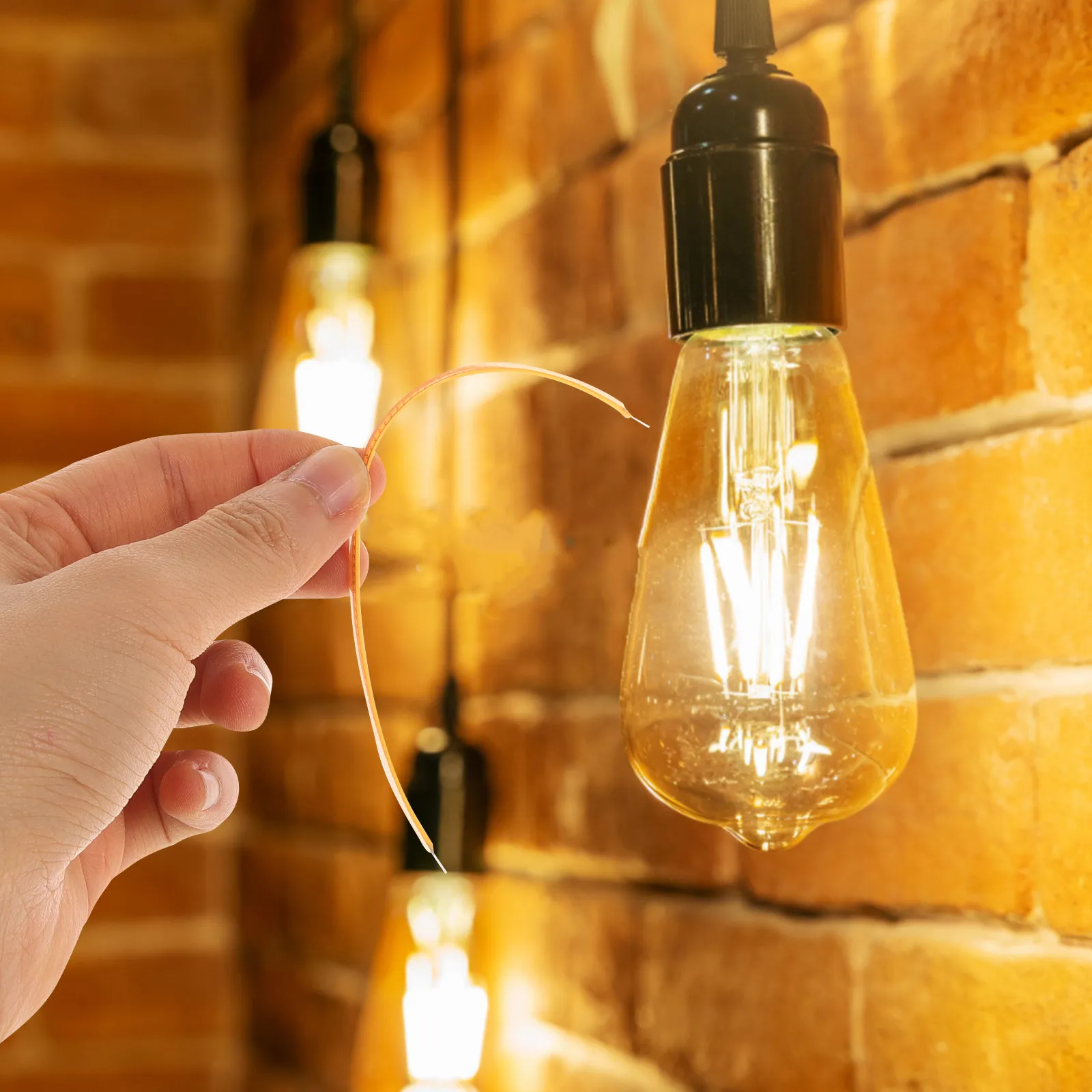 

6pcs Flexible Filament Replacement Bulb Diode For Light Bulb Filament Repair Lamp Parts Retro Fixture Warm Lighting