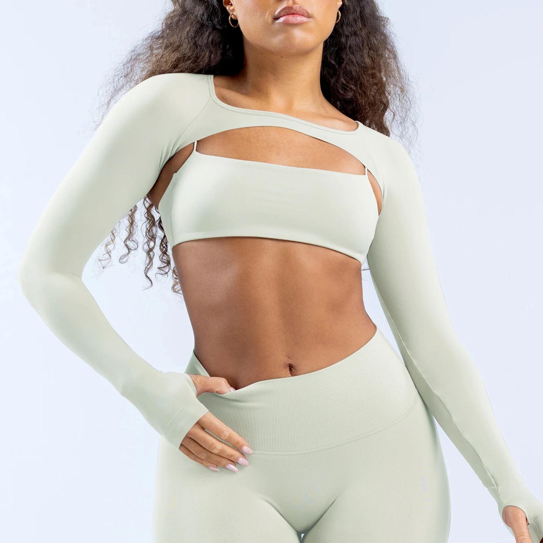 Women's Workout Top Aura Seamless — Seamless