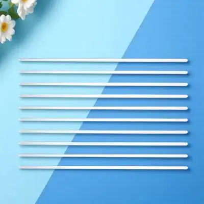 

10Pcs Glass Mixing Sticks Polished Ends Heat Resistant Stirring Rods for Chemistry Physics Biology Experiments Honey Coffee