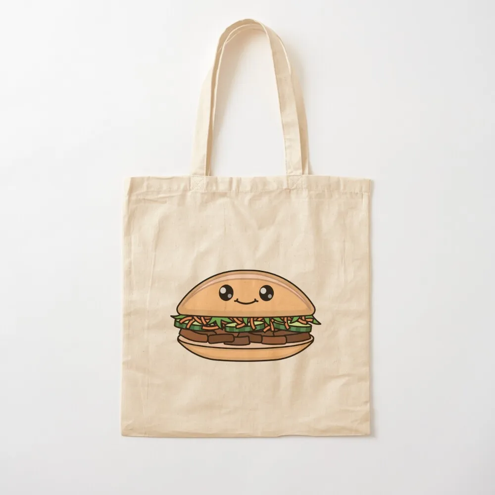 

Happy Banh Mi Tote Bag Женская сумка-тоут, сумка-шоппер, женская сумка для покупок, холщовая сумка-тоут