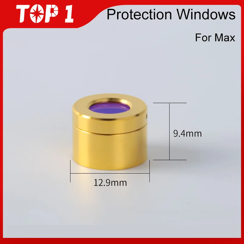 Top1 Output Protective Connector Lens Group with Lens Protective Cap for MAX QBH Fiber Cutting Machine Laser Source