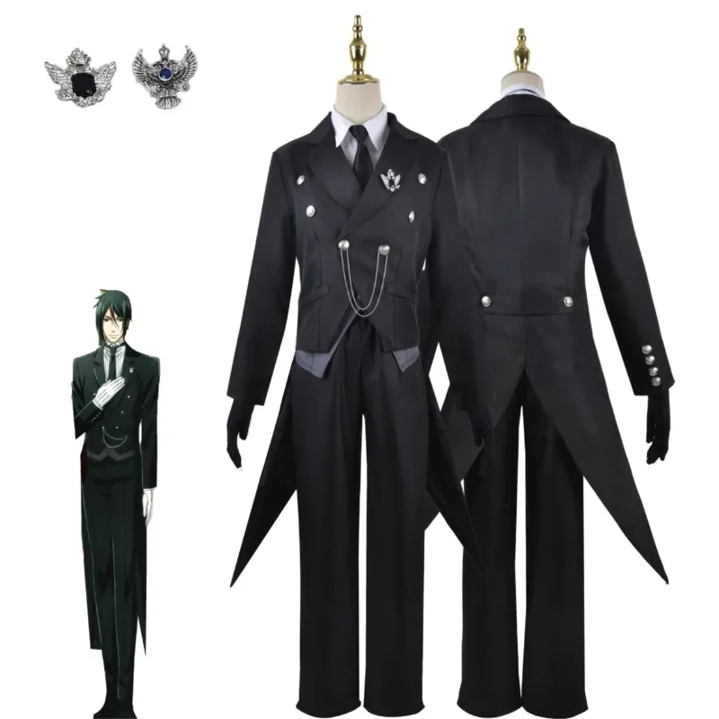 Black Deacon COSPLAY costume complete tuxedo dress