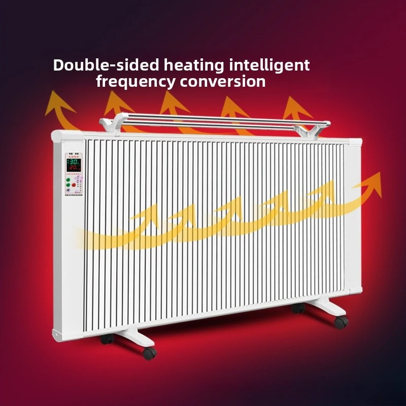 سخان كهربائي من ألياف الكربون، لوحة تسخين ذكية مزدوجة العرض مع مؤقت، وظيفة التجفيف، درجة حرارة ثابتة آمنة وهادئة #1