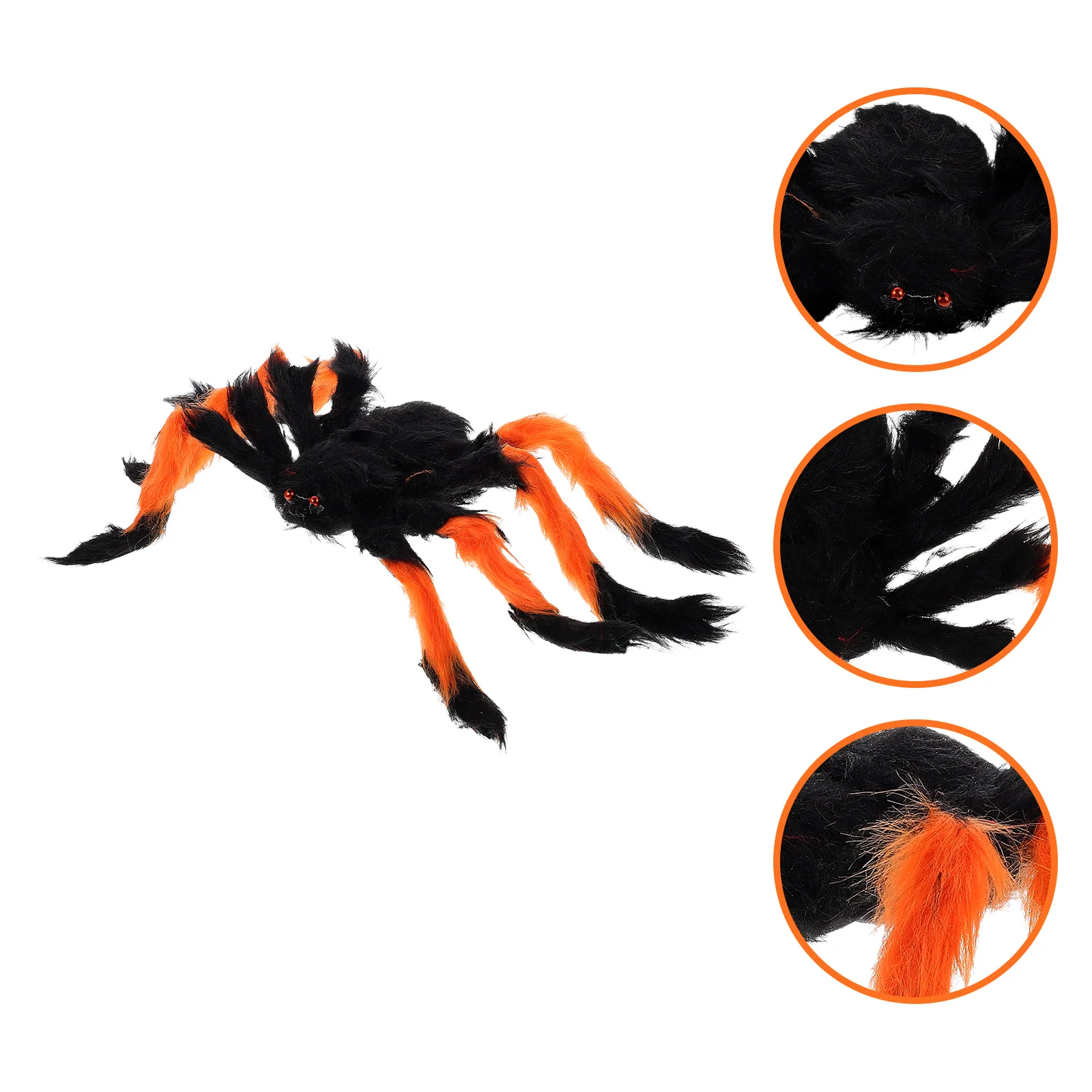 Spider Toy Halloween Spiders Decorate Giant Fake Bold Wool Party Layout Prop for Haunted House Simulation