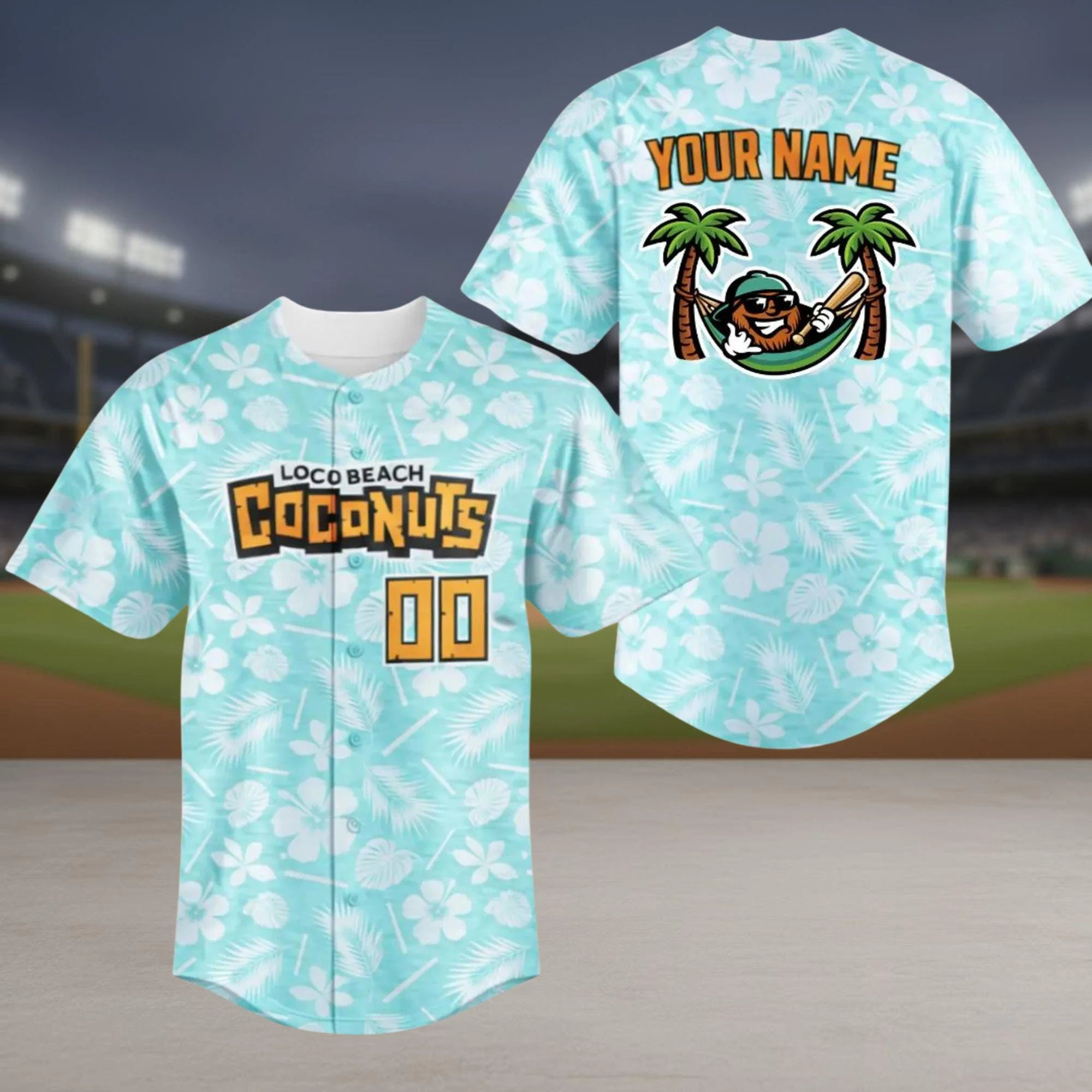 

Personalized Coconuts Baseball Jersey, Coconuts Baseball Game Day Shirt, Coconuts Fan Gift, Loco Beach Shirt, Savannah Shirts