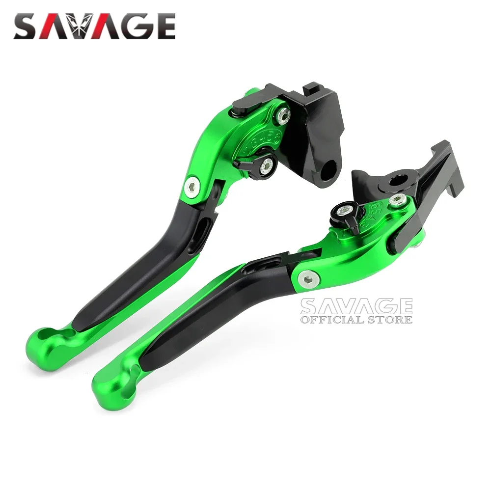 Folding Brake Clutch Levers For KAWASAKI ZX14R ZX1400 2018-2022 ZX-14R 2021 ZX 1400 Motorcycle Extendable Adjustable CNC Handles