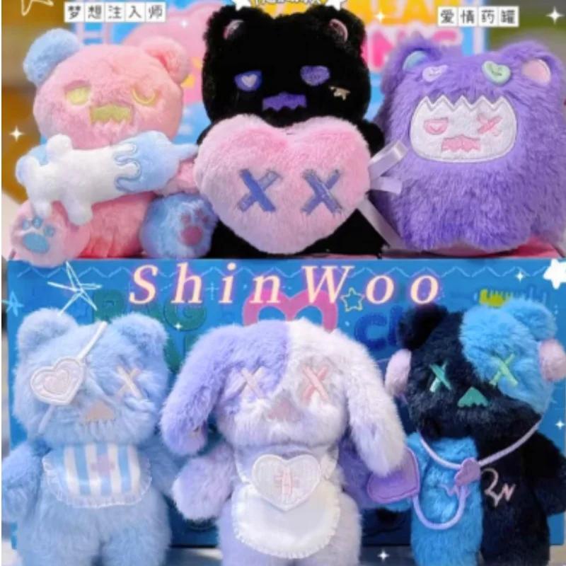 

Genuine Shinwoo Ragbear Clinic Series Mystery Box Blind Box Desktop Room Ornament Decorative Backpack Pendant Birthday Toy Gift