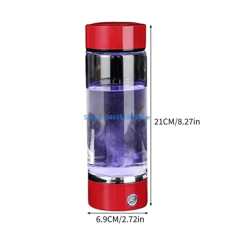 H Rich Water Glasses Hydrogens Water Bottles Hydrogens Water Generator Cup