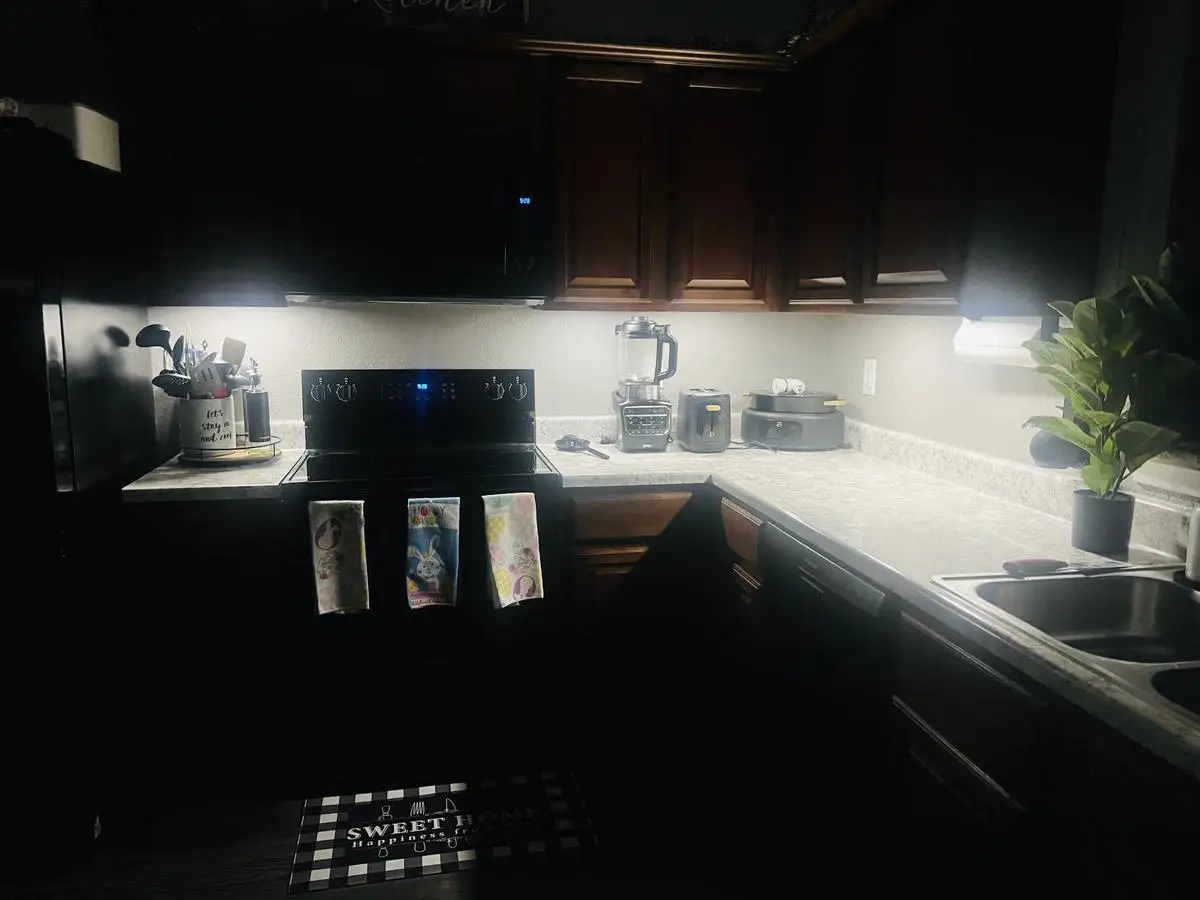 4pc LED Bar Lamp Wireless Rechargeable Motion Sensor Cabinet Light-Ideal for Closet,Kitchen,Wardrobe,Stairs,Corridor Night Light