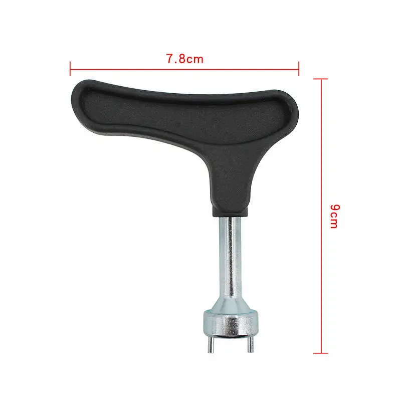 Golf Shoe Spikes Removal Tool with Three Interface Converters - Spike Lifter and Installation Tool for Golf Shoe Spikes