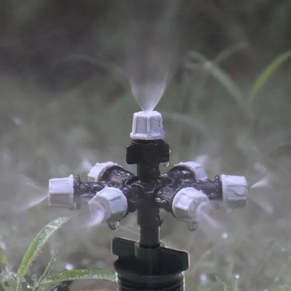 

1/2" 3/4" Male 5-way Garden Watering Sprinkler 7-way Mist Sprinkler For Garden Greenhouse Irrigation Accessories 1set