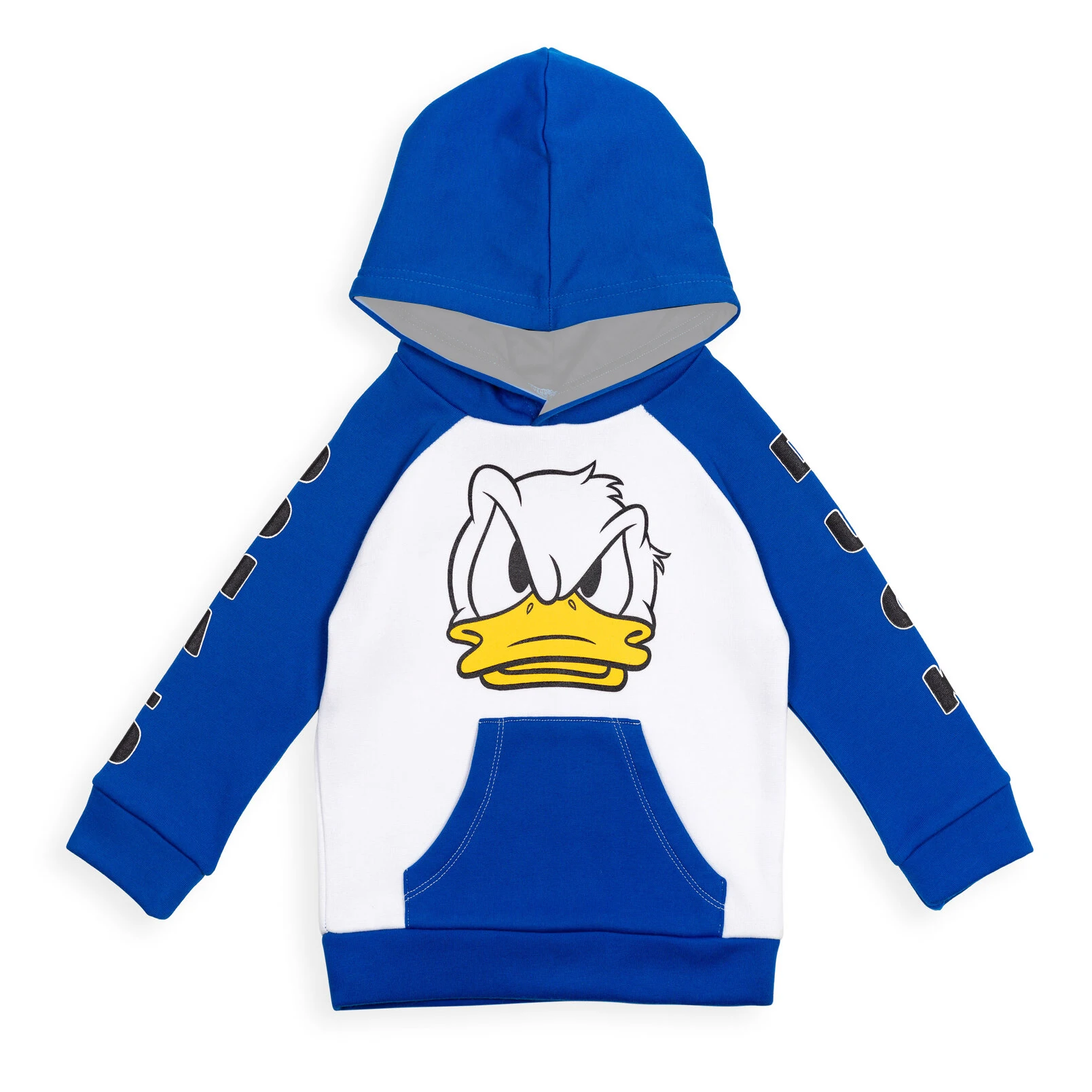 

Пуловеры с капюшоном для мальчиков и девочек Disney, забавные толстовки с принтом Дональда Дака, невыцветающие, милые, удобные, стильные, свободного кроя, с длинными рукавами, осень-зима