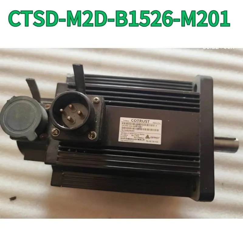 

second-hand 1.5KW servo motor CTSD-M2D-B1526-M201 test OK Fast Shipping