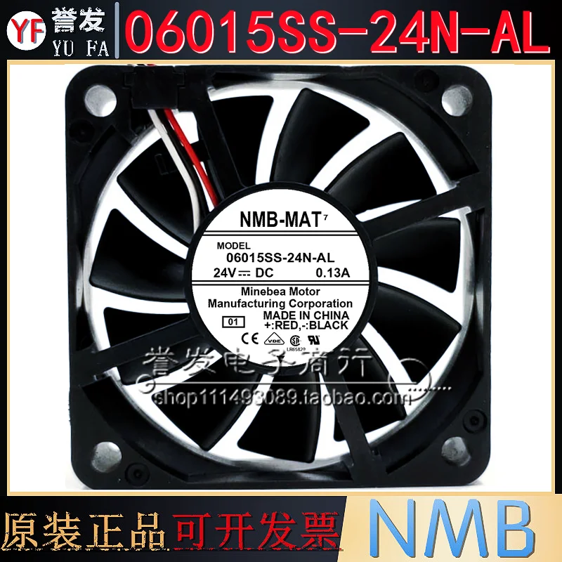 

НОВЫЙ ОРИГИНАЛЬНЫЙ 06015SS-24N-AL 24 В 0,13 А 6015 60x60x15 мм ОХЛАЖДАЮЩИЙ ВЕНТИЛЯТОР РАДИАТОР