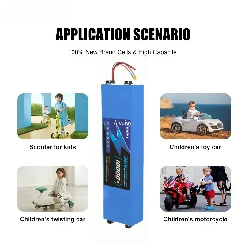

10S3P 36V Battery 1000mAh Suitable For Xiaomi M365/M365pro New Electric Scooter Battery 18650 Lithium-ion battery pack with BMS.