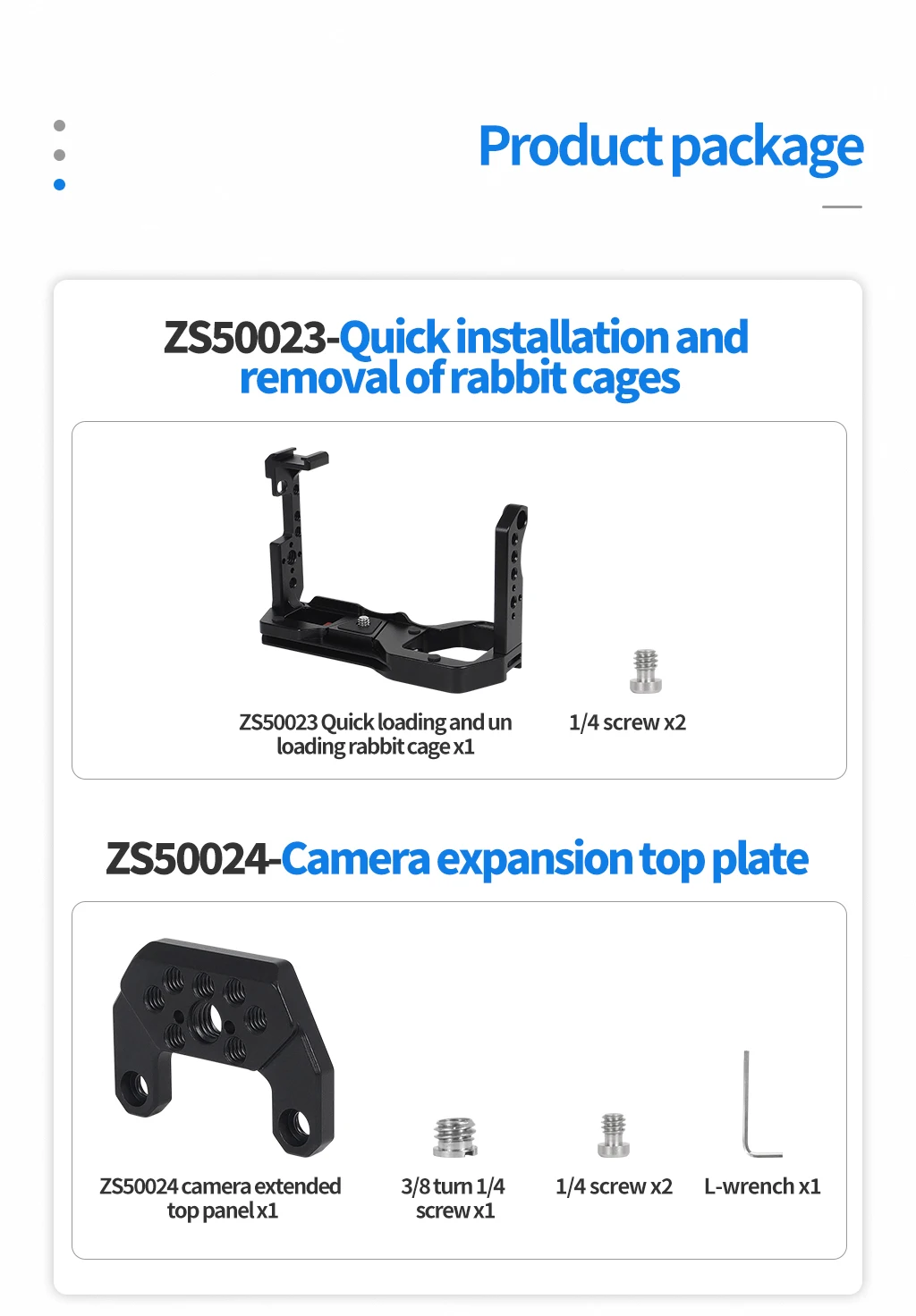 FX3 FX30 Kamera Half Cage Rig für Sony SLR Schutzrahmen 1/4 3/8 Kaltschuh Schnellspanner V-Lock Stativ Stabilisatorhalterung – Detail 26