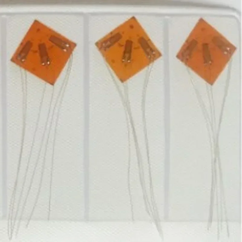 10PCS Foil Type Resistance Strain Gauge/strain Rosette/normal Temperature  BX120-2CA  BX120-3CA BX120-5CA BX120-10CA