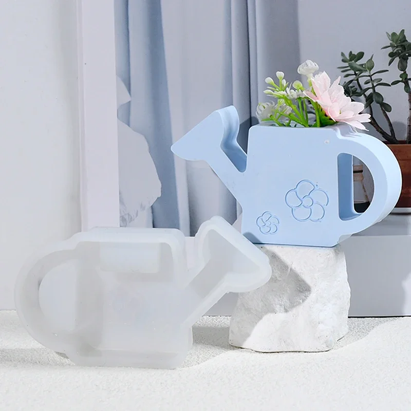 

Силиконовая форма для гипсовых украшений в форме лейки (1 или 2 шт.), для самостоятельного изготовления бетонных цветочных композиций и декораций для растений, форма для смолы