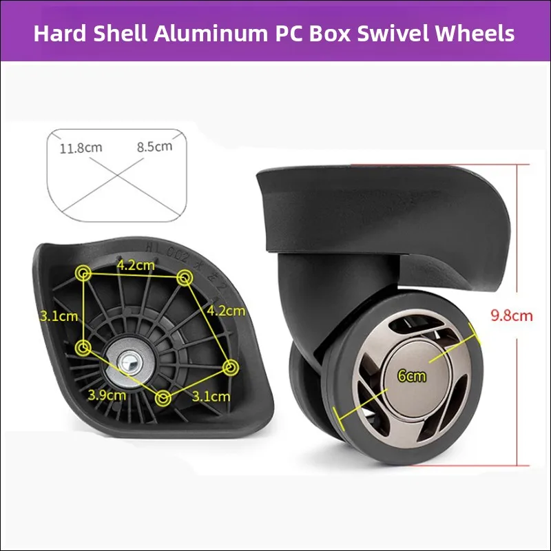 

Дорожная сумка NZhou GNZA Lage с универсальными колесами HL002 Большие колеса JL042 Колеса 245 для бизнеса и личного использования