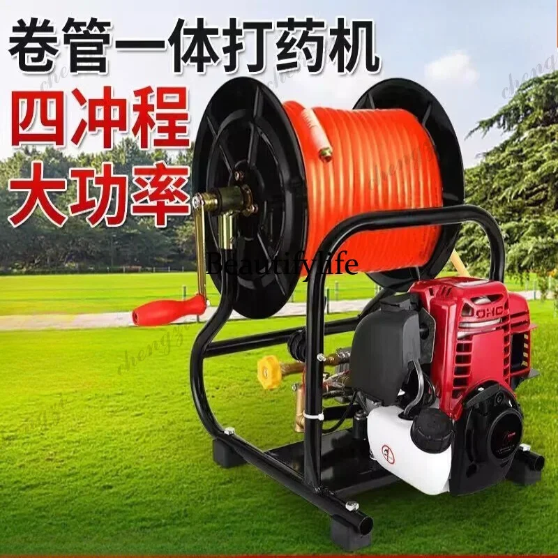 H134  Spraying machine, four-stroke high-pressure spraying pump, pesticide spraying and disinfection spray view 3