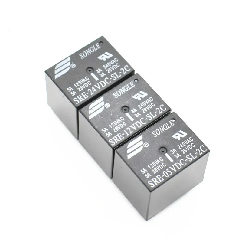 Power Relays SRE-05VDC-SL-2C SRE-12VDC-SL-2C SRE-24VDC-SL-2C 5V 12V 24V 3A 240V 8PIN Relay Wholesale Price